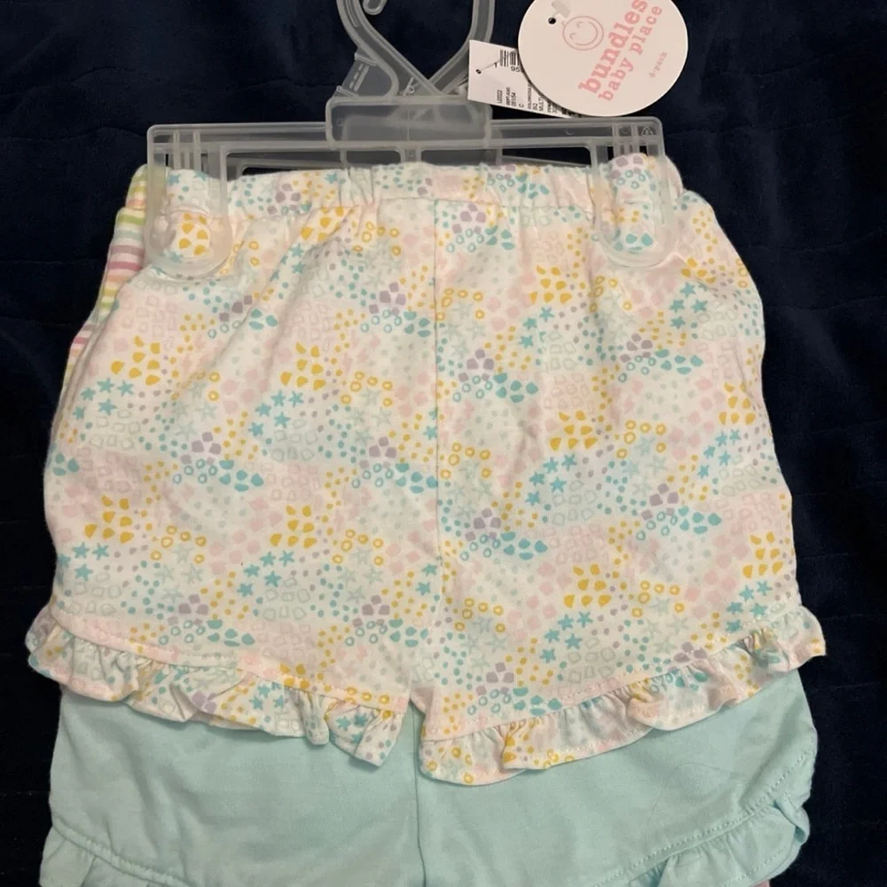 The Children’s Place-4 pack Girl’s Shorts Size 18-24M